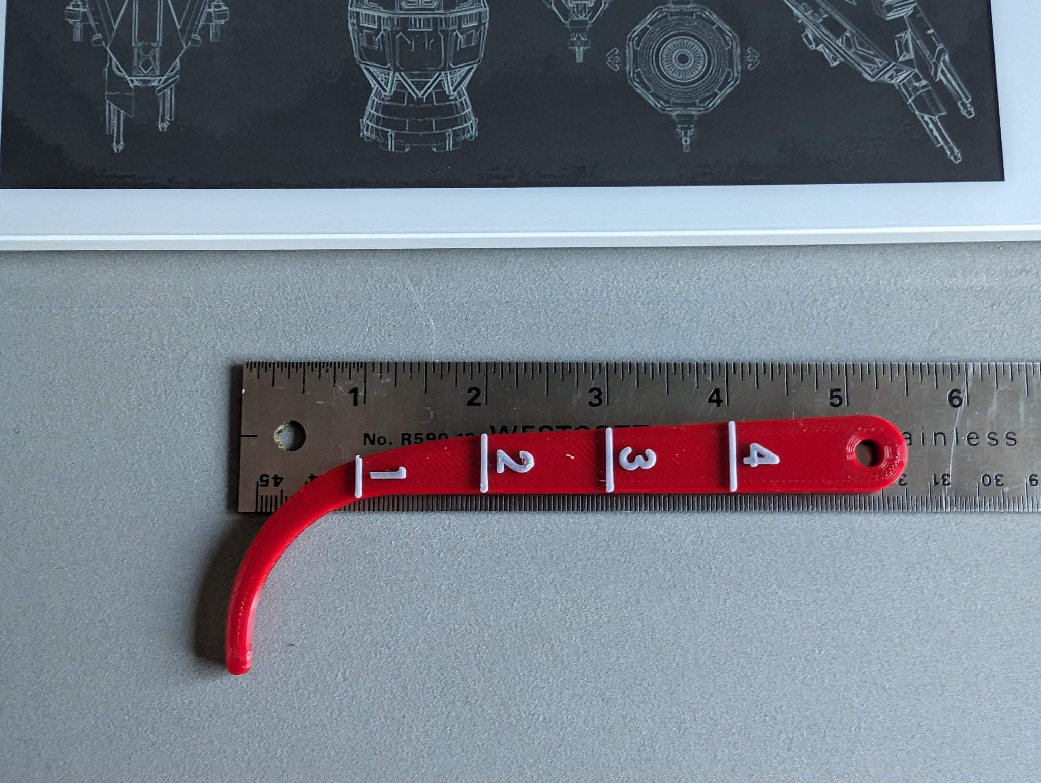 Công cụ đo băng cho trượt băng nordic phiên bản nhỏ