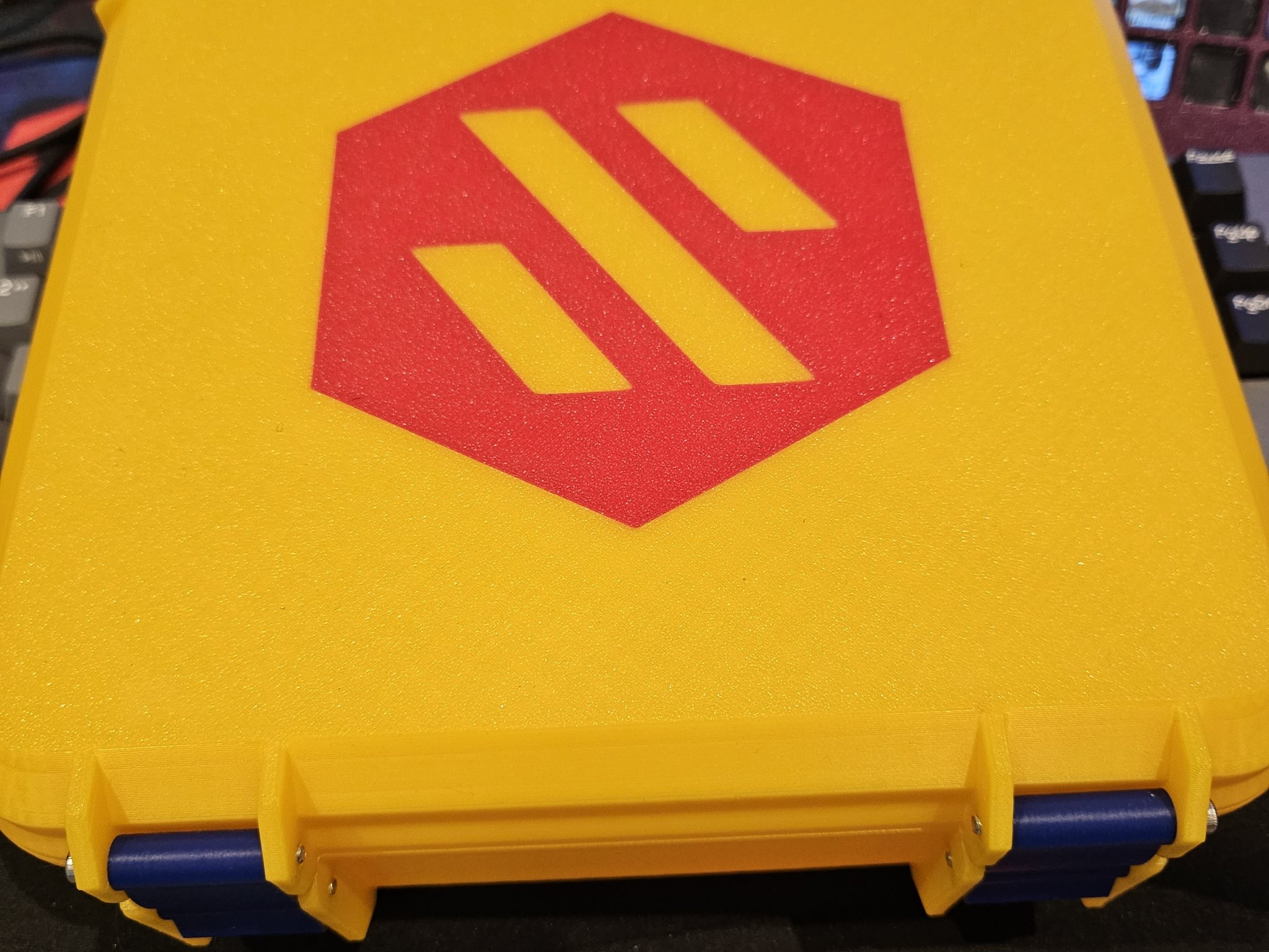 Hộp tham số Voron với logo đẹp trên nắp