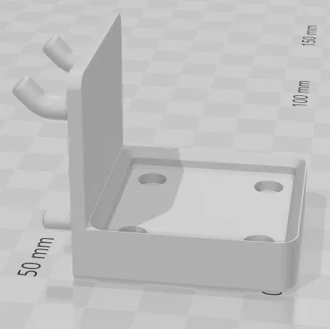 Giá đỡ cơ bản cho bảng ghim Gridfinity 1x1