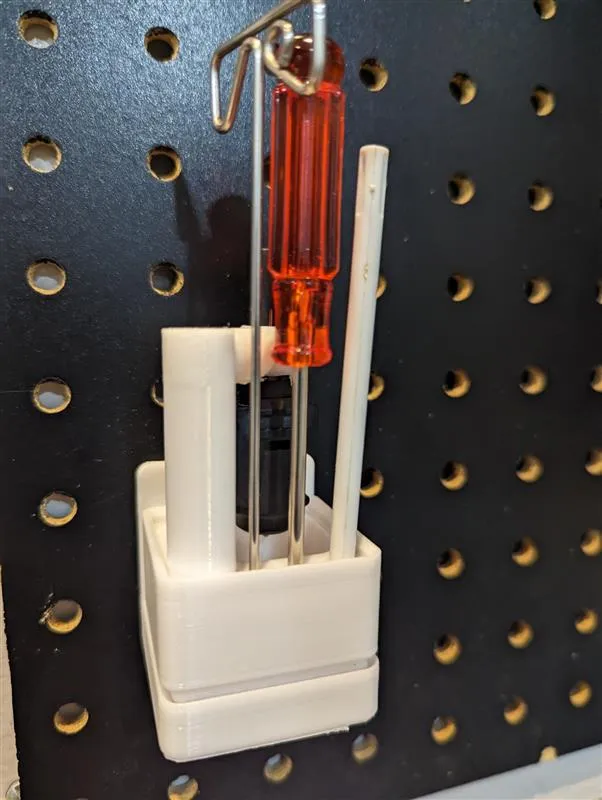 Giá đỡ cơ bản cho bảng ghim Gridfinity 1x1