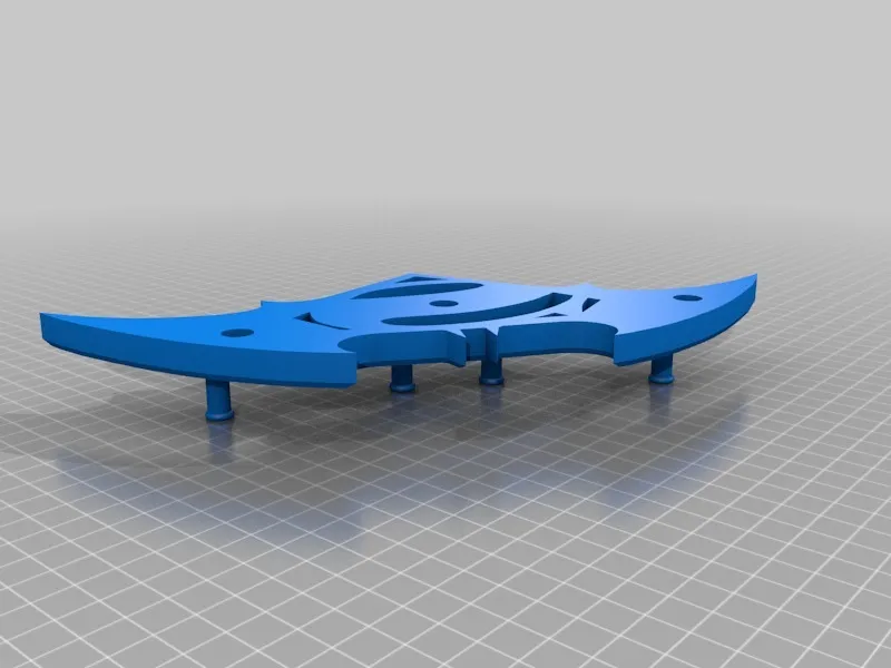 Giá treo chìa khóa Batman và Superman với 4 móc treo