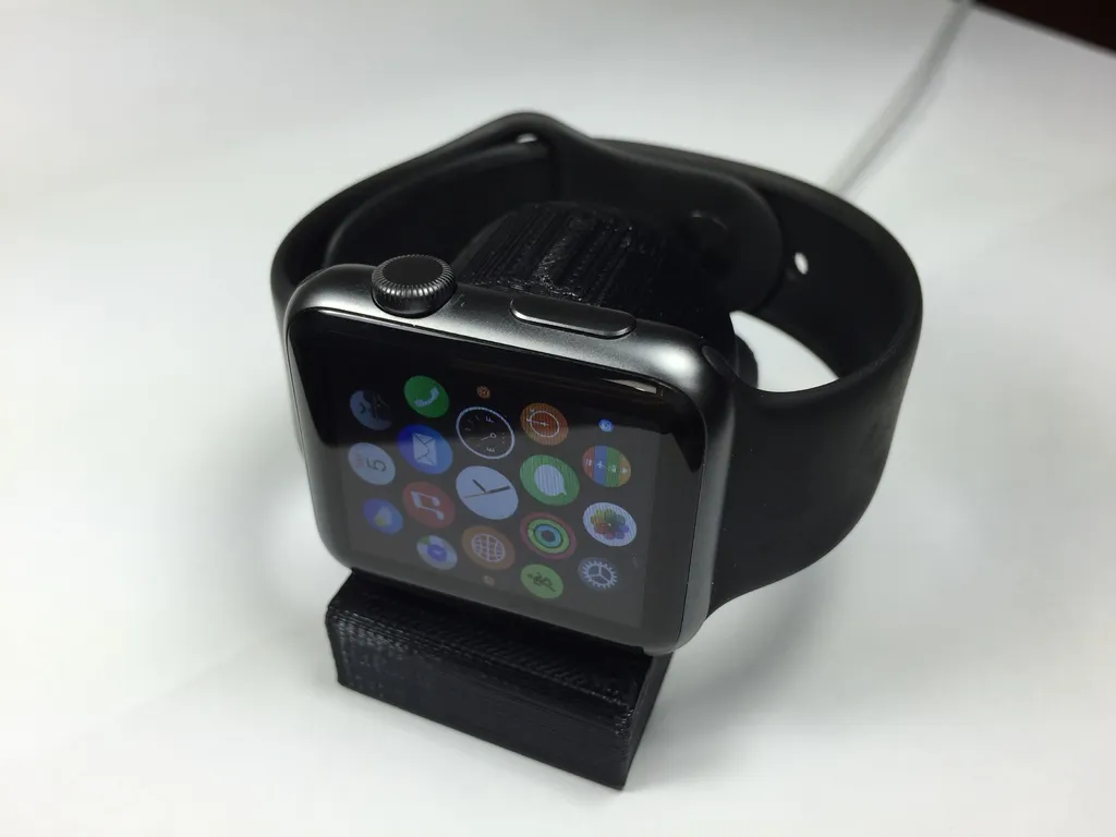 Đế sạc Apple Watch cho phép gắn chặt bộ sạc vào dock