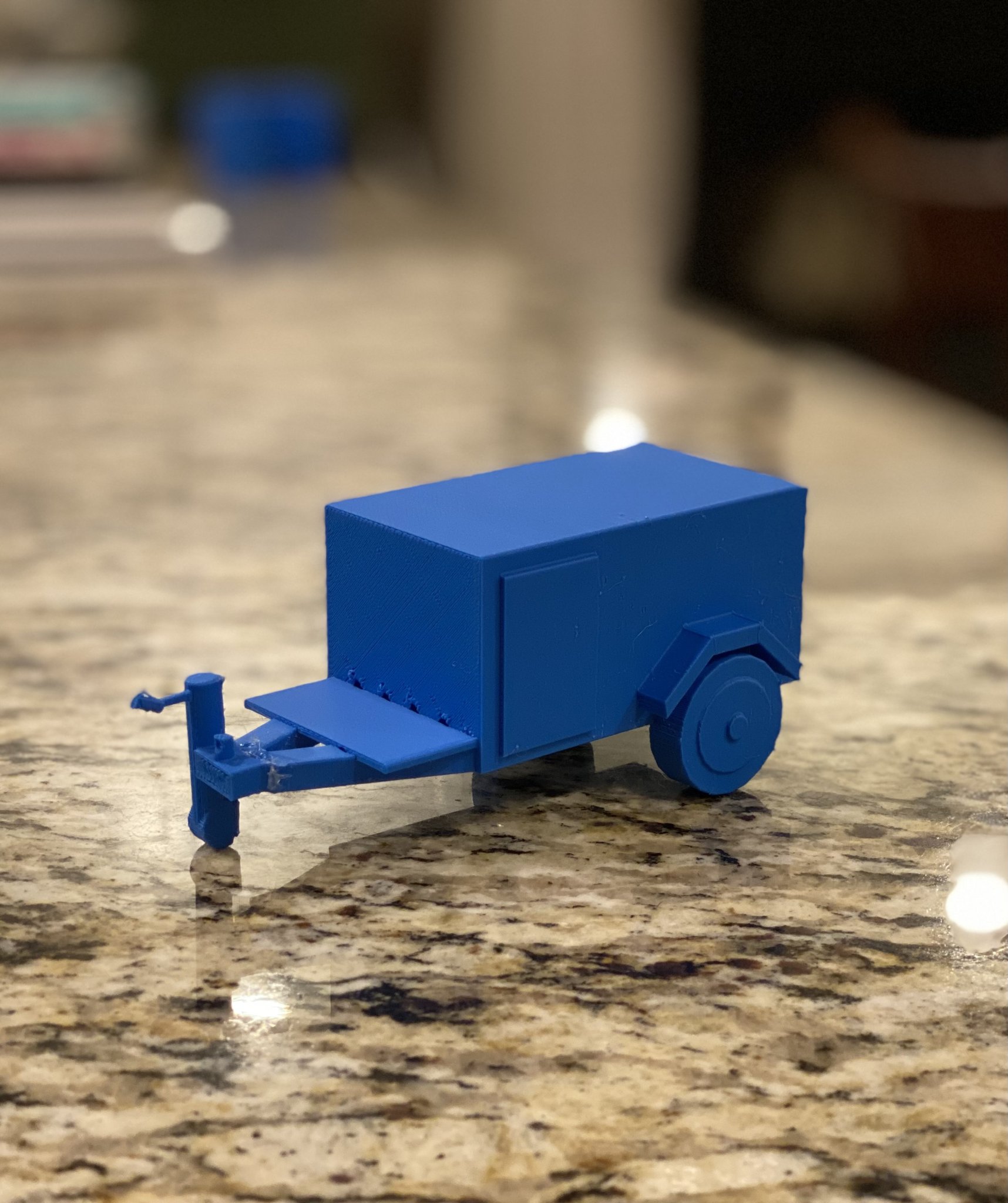 Mô hình xe kéo Tomas trong mơ