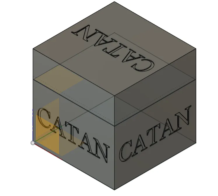 Hộp trò chơi Catan in 3D hoàn chỉnh