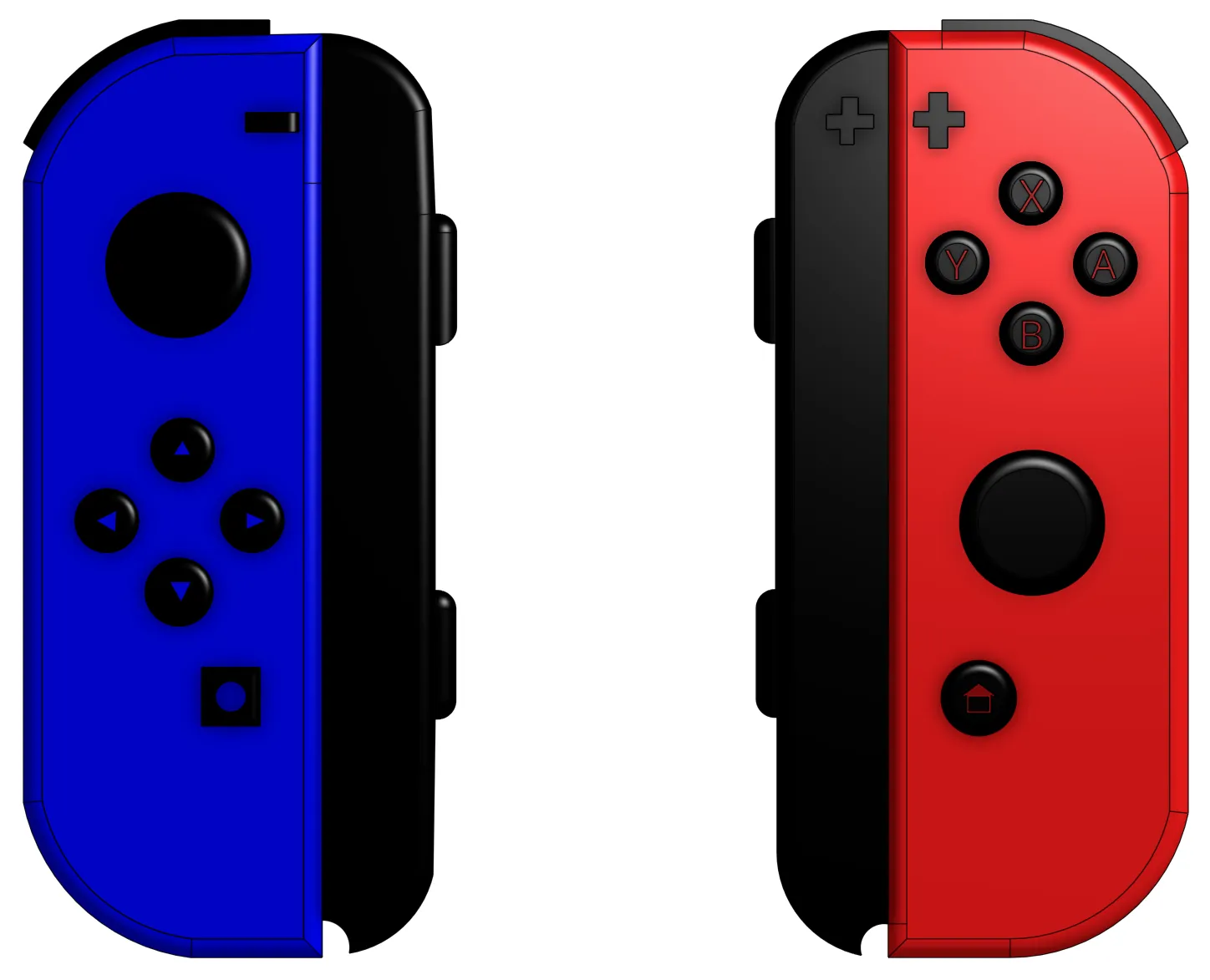 Bộ điều khiển Nintendo với kích thước chính xác 43mm x 102mm x...