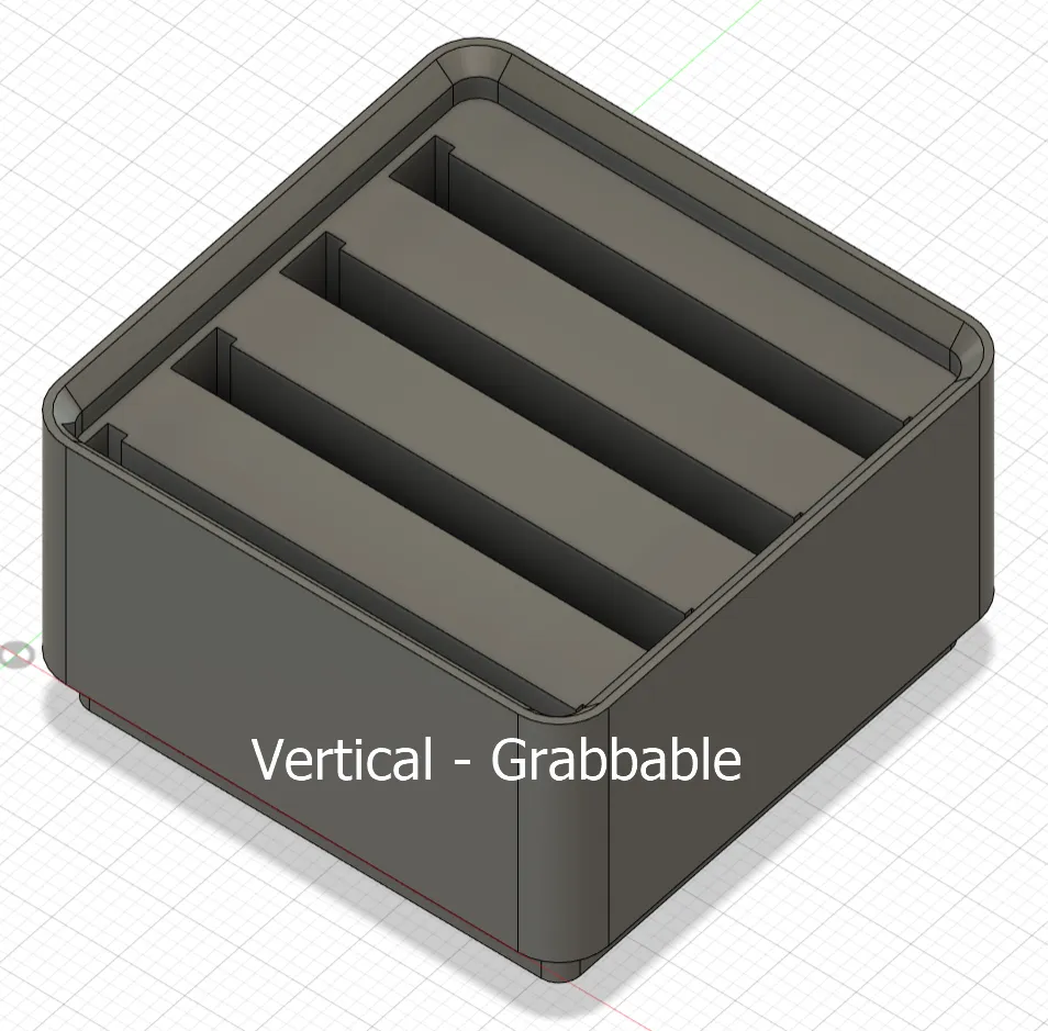 Giá đỡ thẻ CF cho nền Gridfinity 1x1