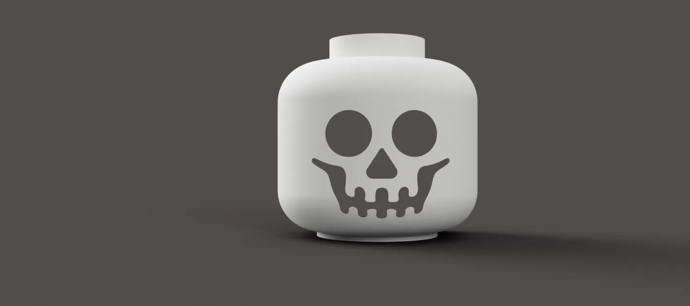 Mũ bảo hiểm cosplay LEGO bộ xương Halloween