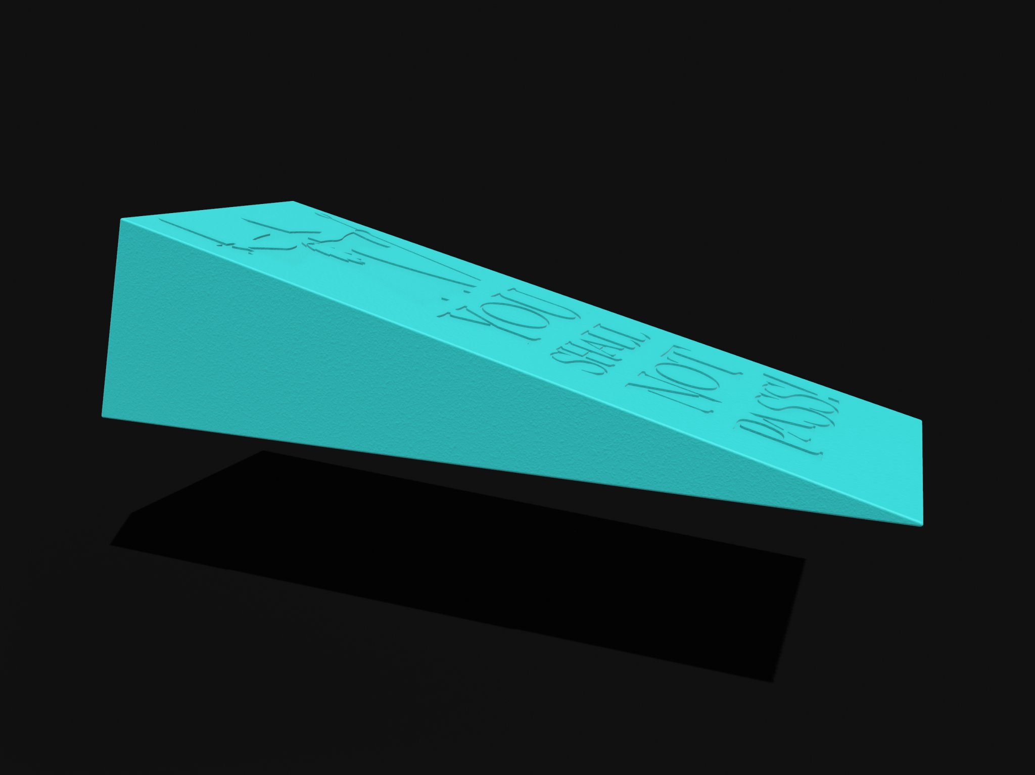 Giá đỡ cửa Gandalf theo phong cách Lord of the Rings