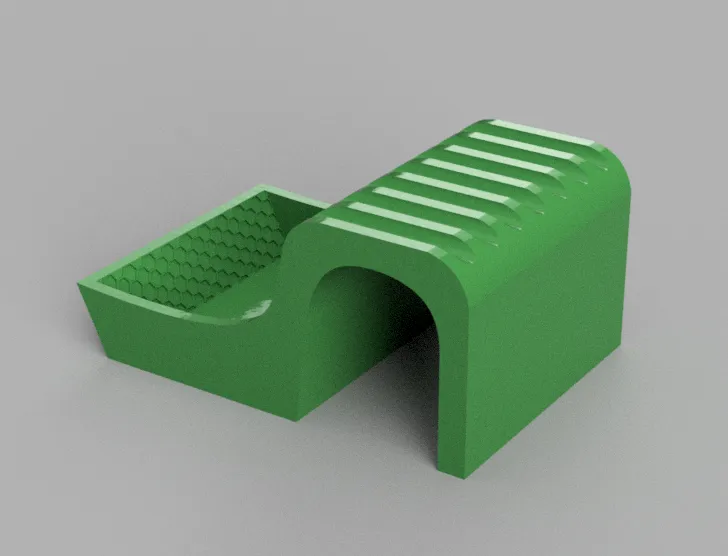 Giá đỡ cọ vẽ với khay hứng và tường tổ ong tích hợp