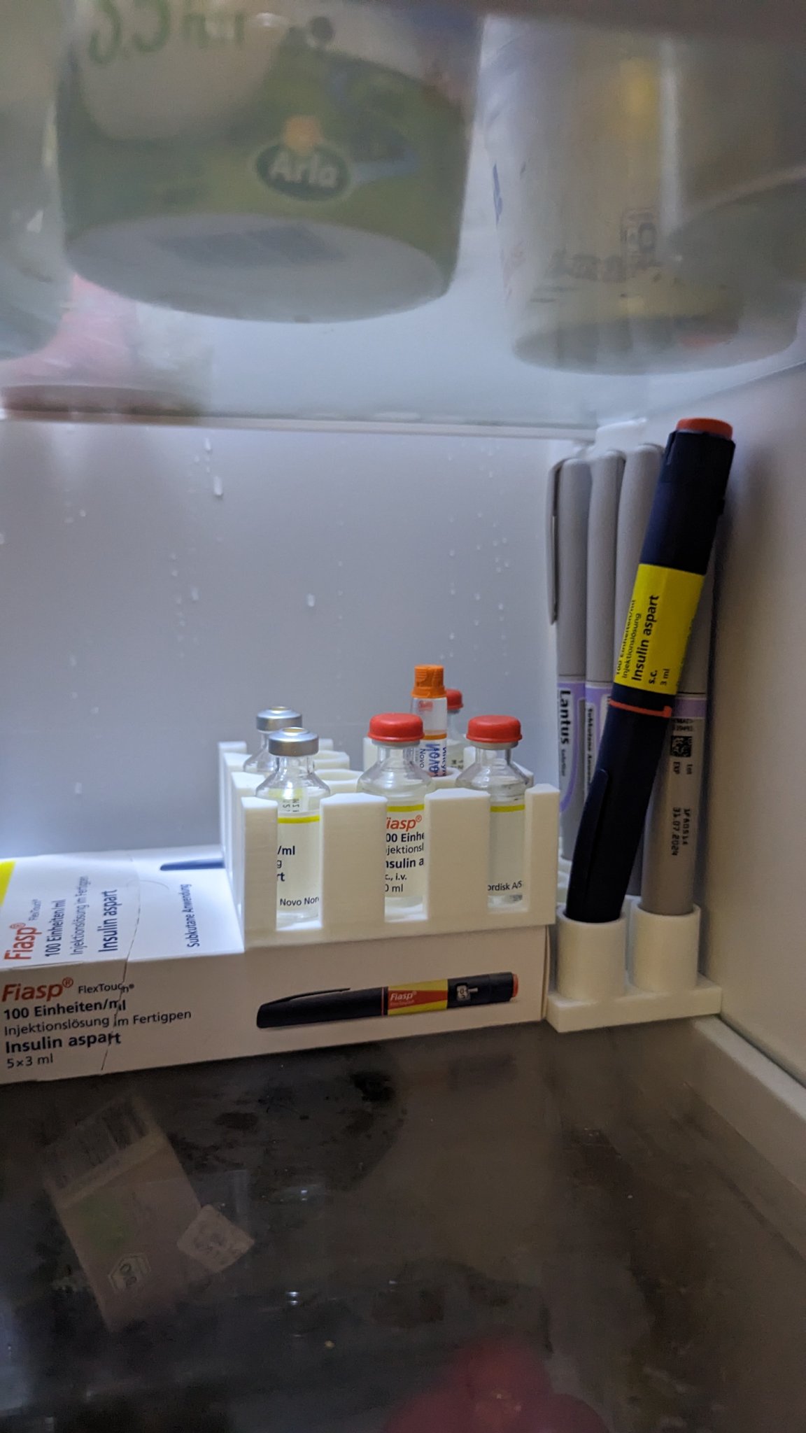 Giá đỡ insulin in 3D an toàn và tiện lợi