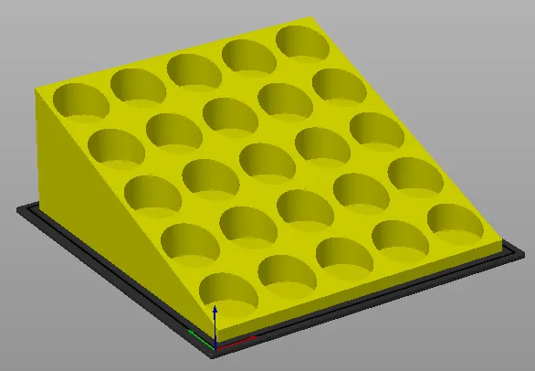 Giá đỡ sơn tiện lợi cho việc lưu trữ và phân loại màu sơn