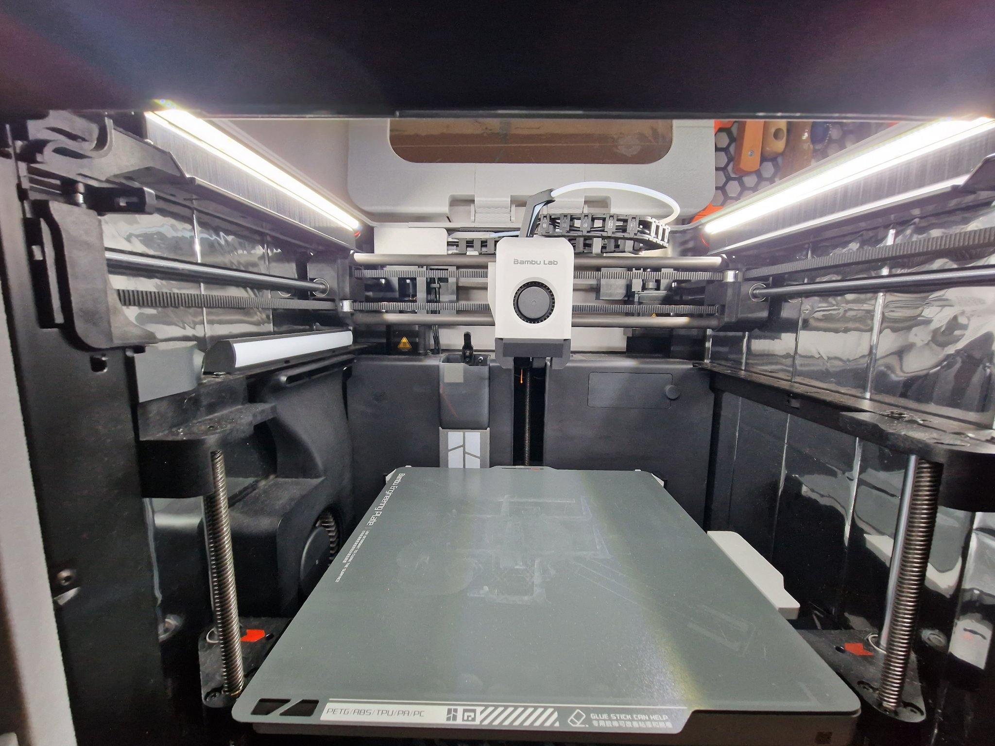 Giá đỡ LED ba mặt cho Bambu P1P/P1S tối đa 12mm