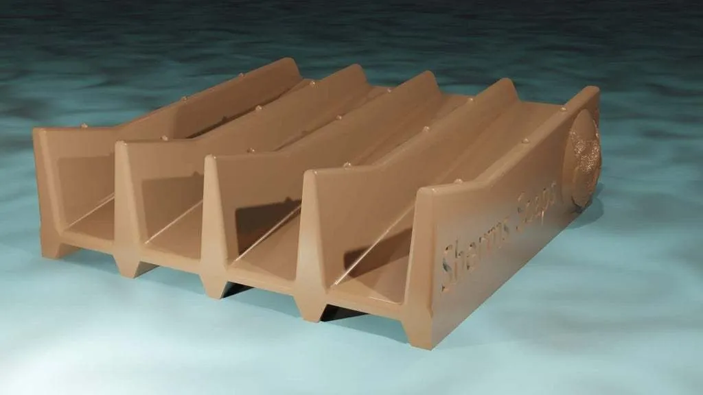 Giá đỡ xà phòng không bừa bộn V2