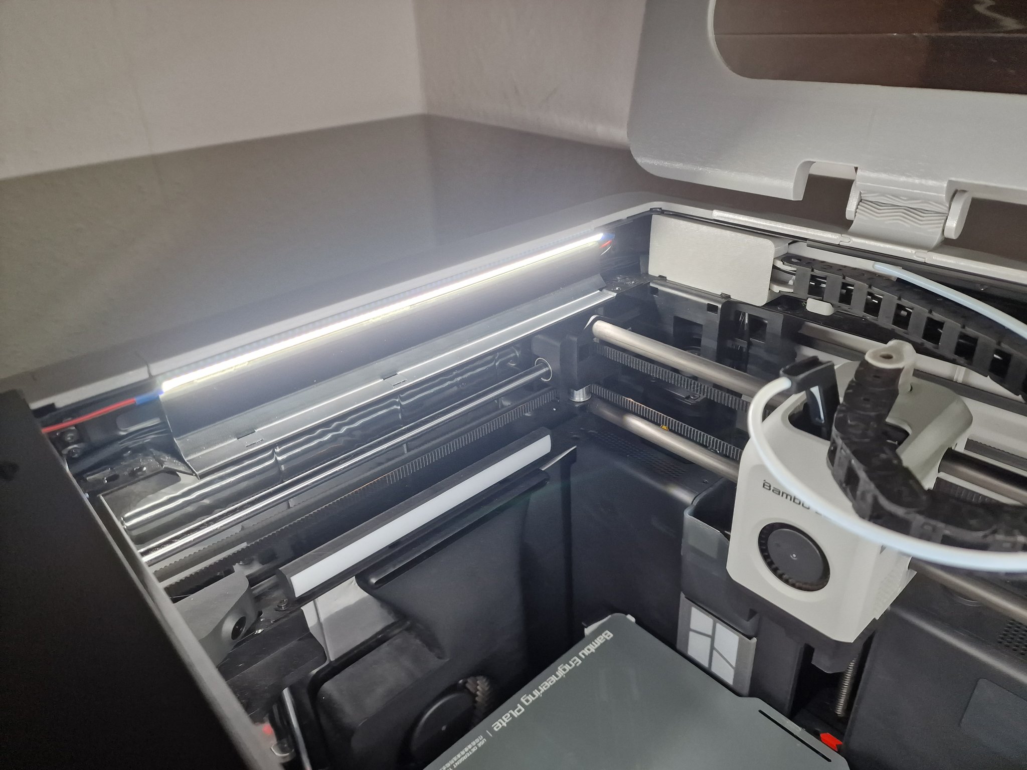 Giá đỡ LED ba mặt cho Bambu P1P/P1S tối đa 12mm