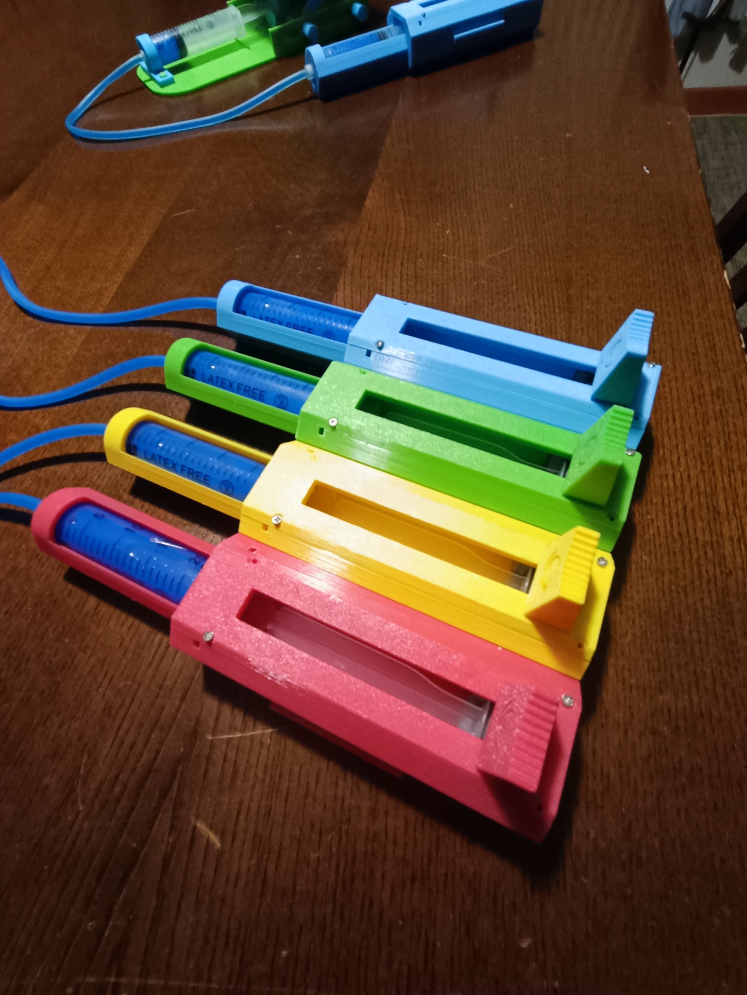 Bảng điều khiển điều khiển công cụ thủy lực với ống tiêm