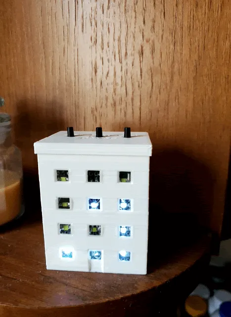 Đồng hồ bếp nhị phân ATtiny424 với bộ dao động 32768hz