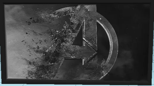 Biểu tượng Avengers Lithophane độc đáo