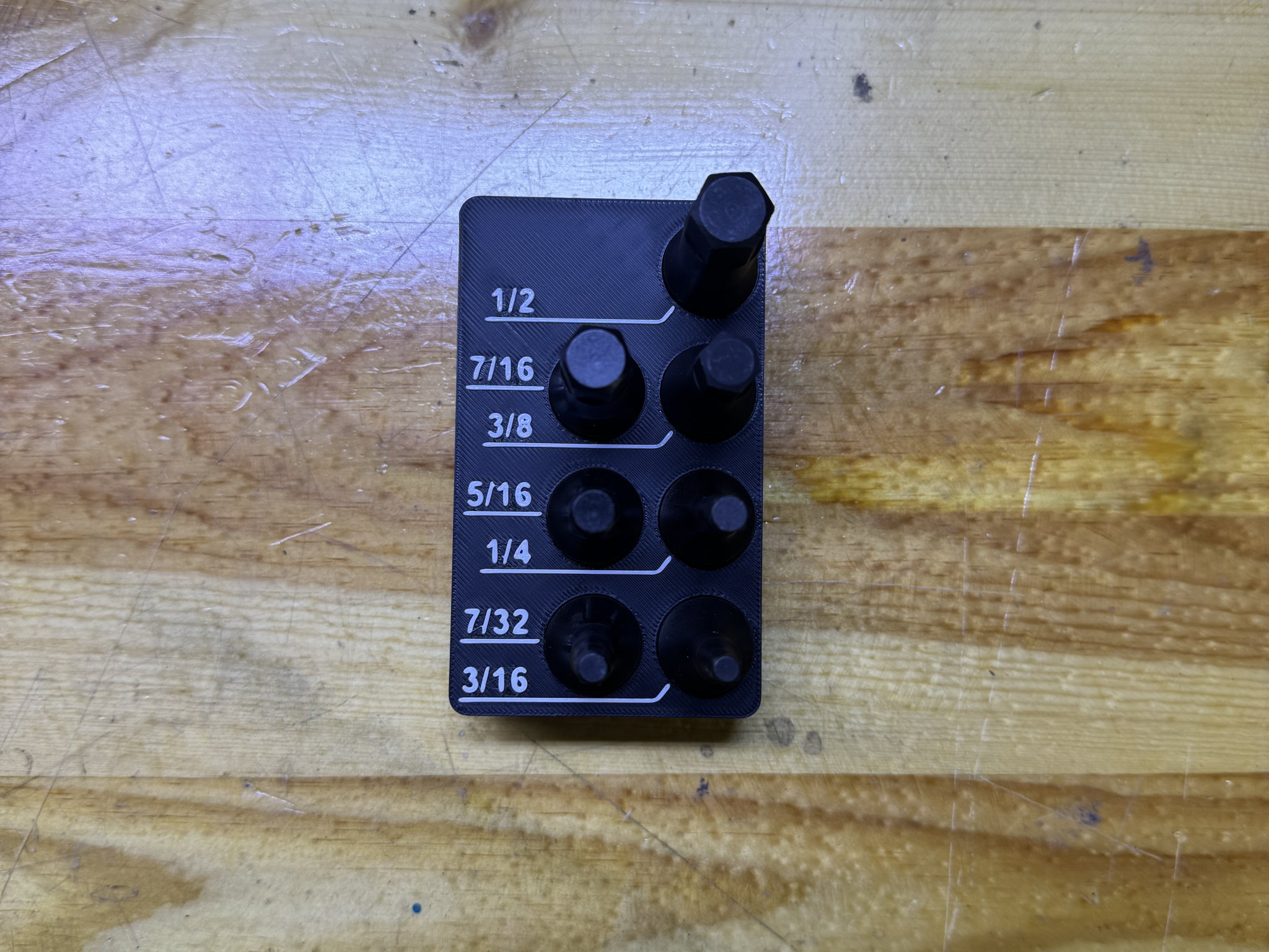 Tổ chức bộ bit lục giác Imperial 3/8" cho máy khoan tác động, p...