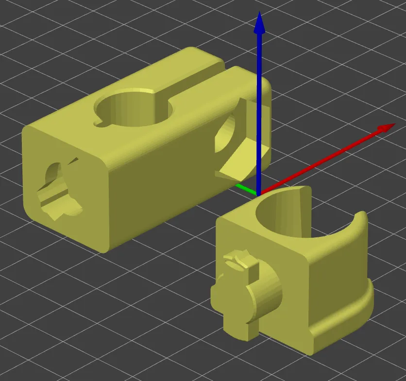 Giá đỡ vòi sen thay thế cho cột đường kính 16mm