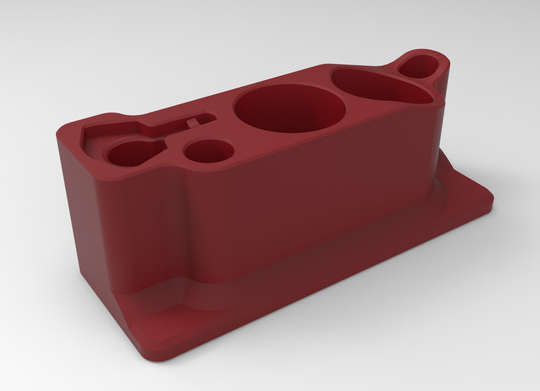 Giá đỡ tổ chức đồ dùng nhà tắm cho máy cắt tóc mũi Solingen