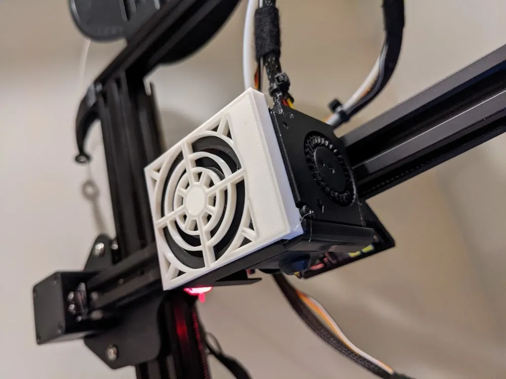 Bảo vệ quạt cho đầu đùn Creality Ender 3 Pro