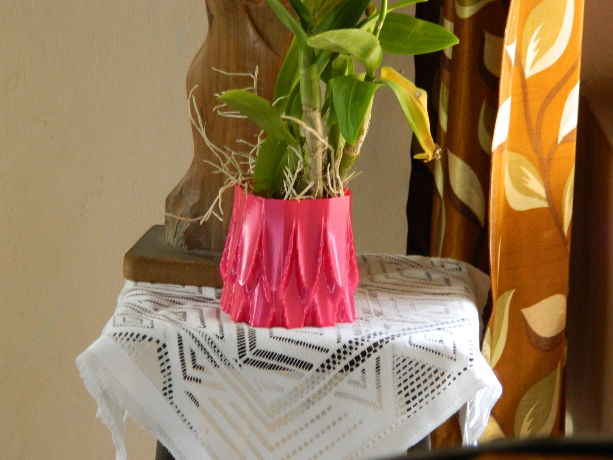 Bình gốm in 3D chế tác từ hình học Lissajous