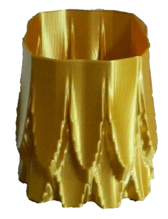 Bình gốm in 3D chế tác từ hình học Lissajous