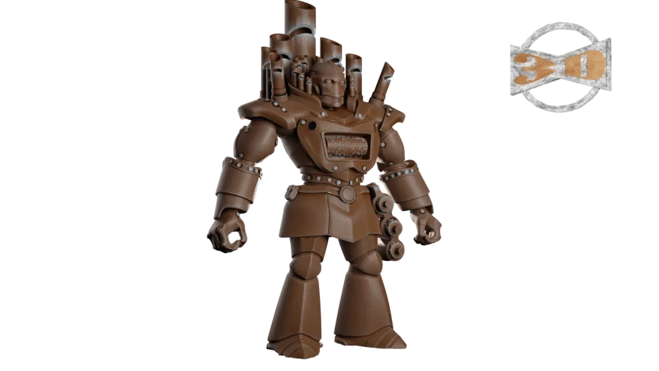 Nhân vật nhạc công ống pipe Warforged