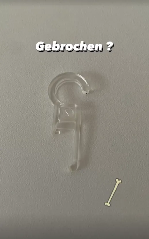 Móc treo rèm nhỏ gọn dành cho gia đình