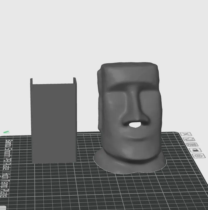 Hộp đựng khăn giấy Moai du lịch