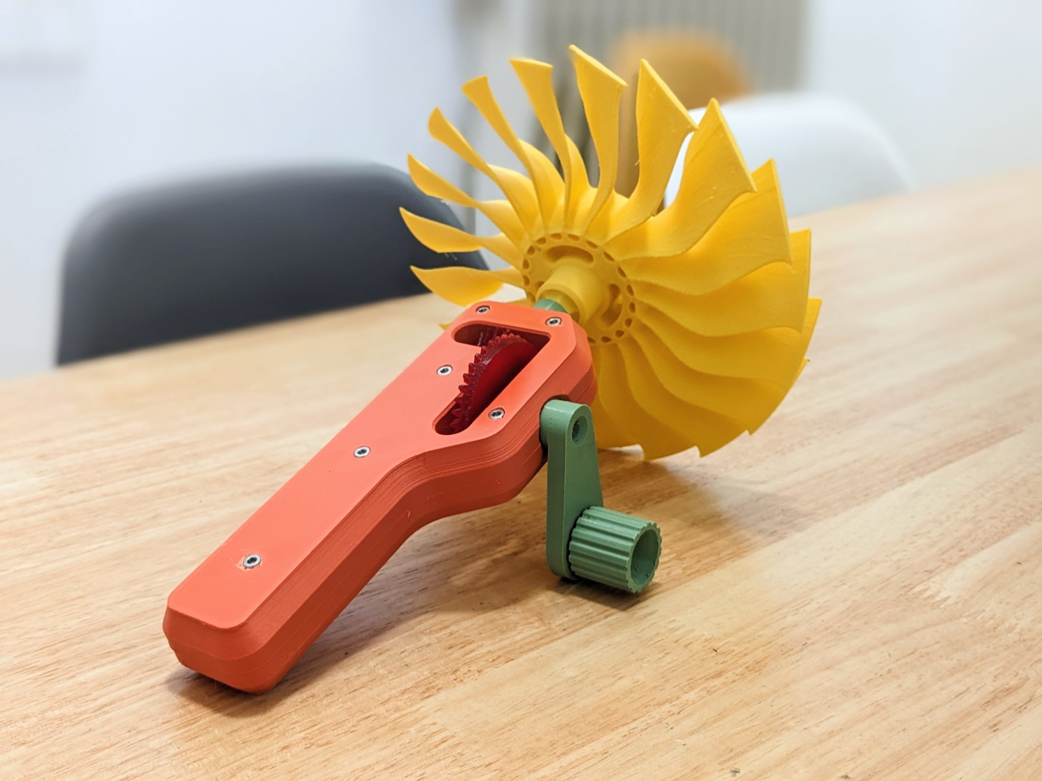 Quạt động cơ phản lực cho máy in xoay