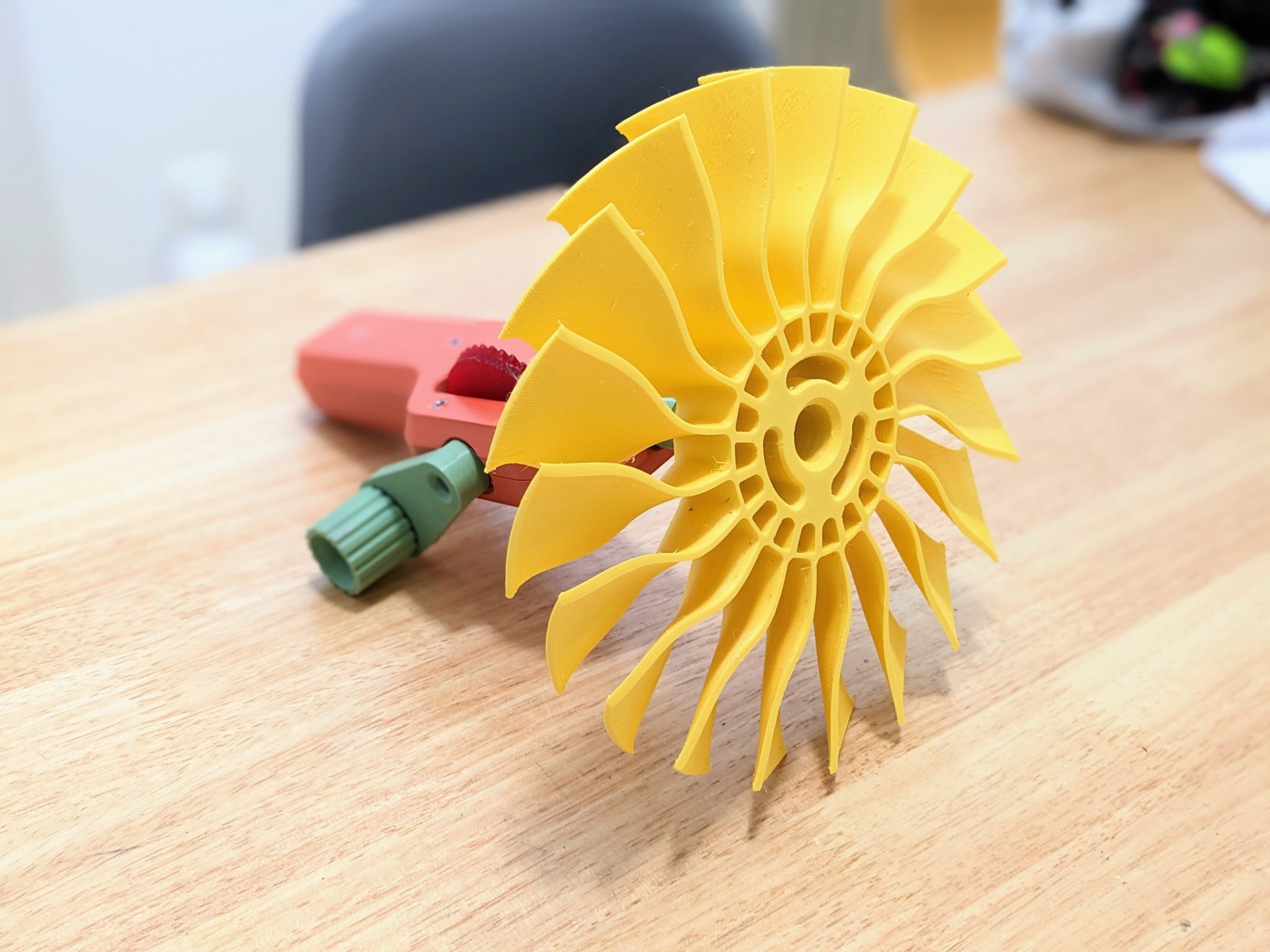 Quạt động cơ phản lực cho máy in xoay