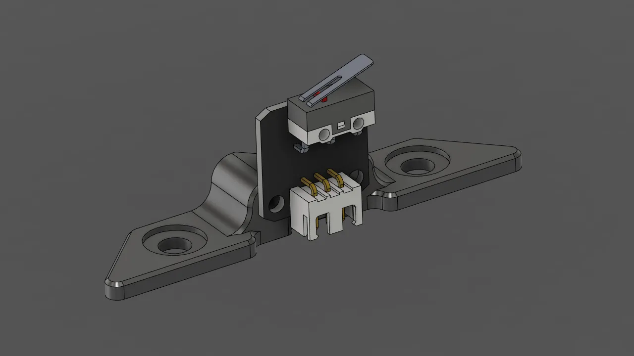 Giá đỡ endstop cho khung giường Magnum trên máy in Ender 3