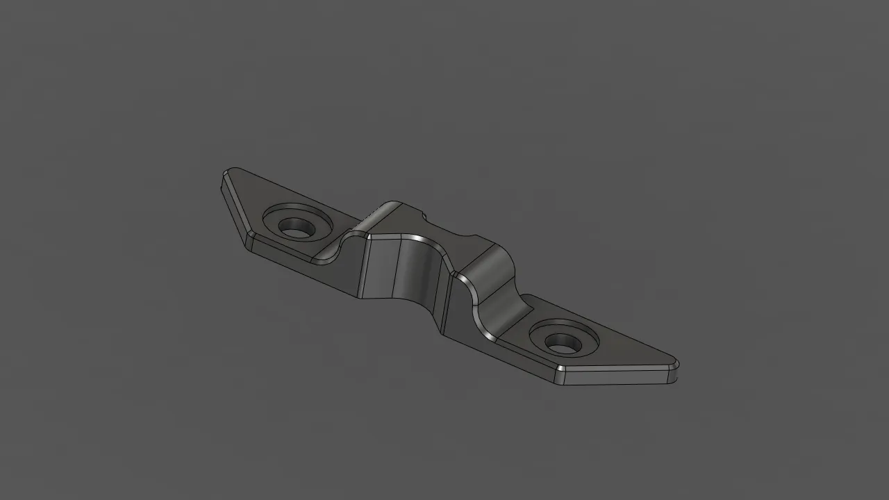 Giá đỡ endstop cho khung giường Magnum trên máy in Ender 3