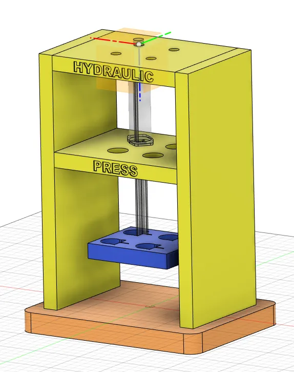 Bộ dụng cụ ép thủy lực bằng gỗ hoặc in 3D