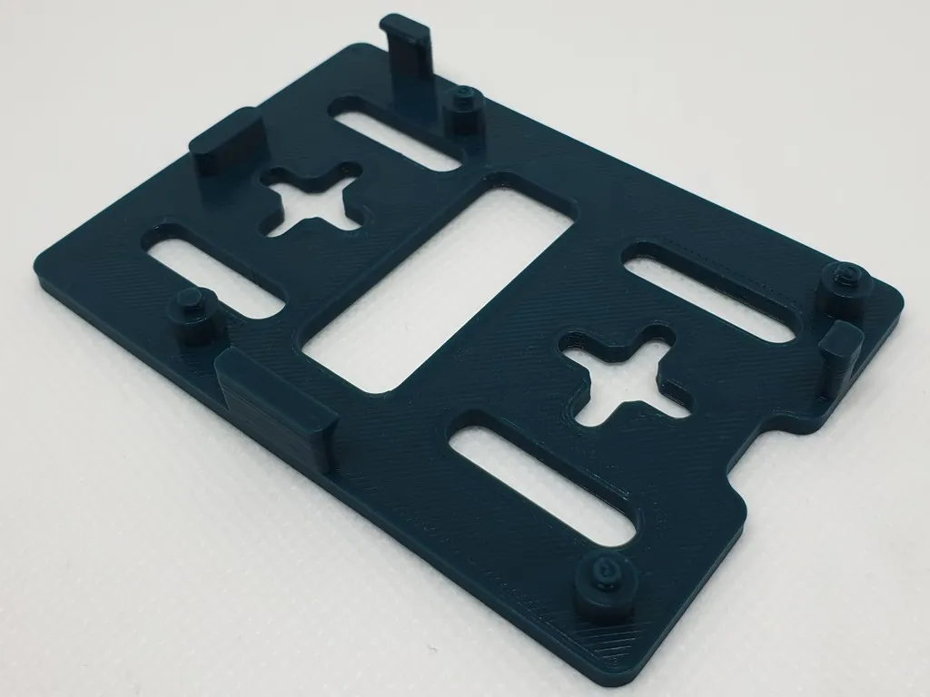 Giá đỡ tường mở cho Raspberry Pi 3B+, 4 và 5