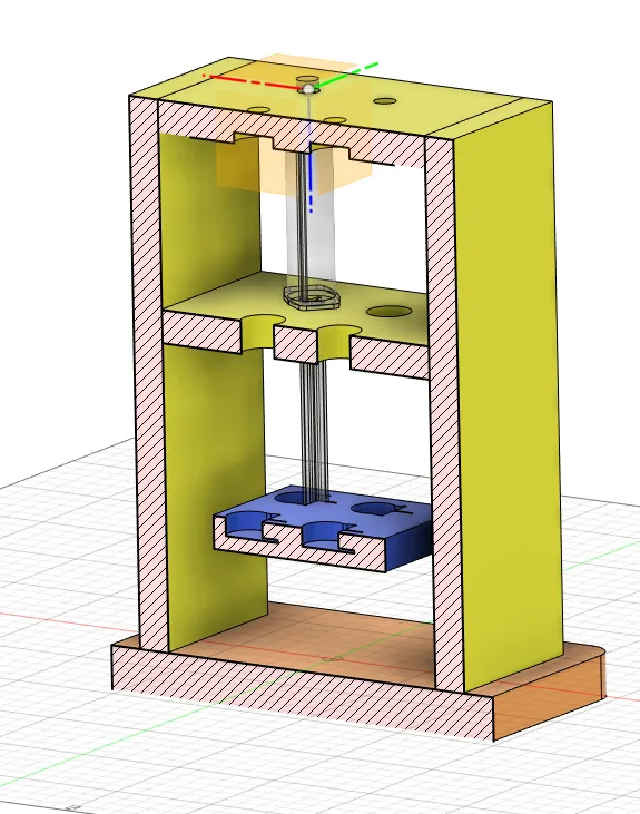 Bộ dụng cụ ép thủy lực bằng gỗ hoặc in 3D