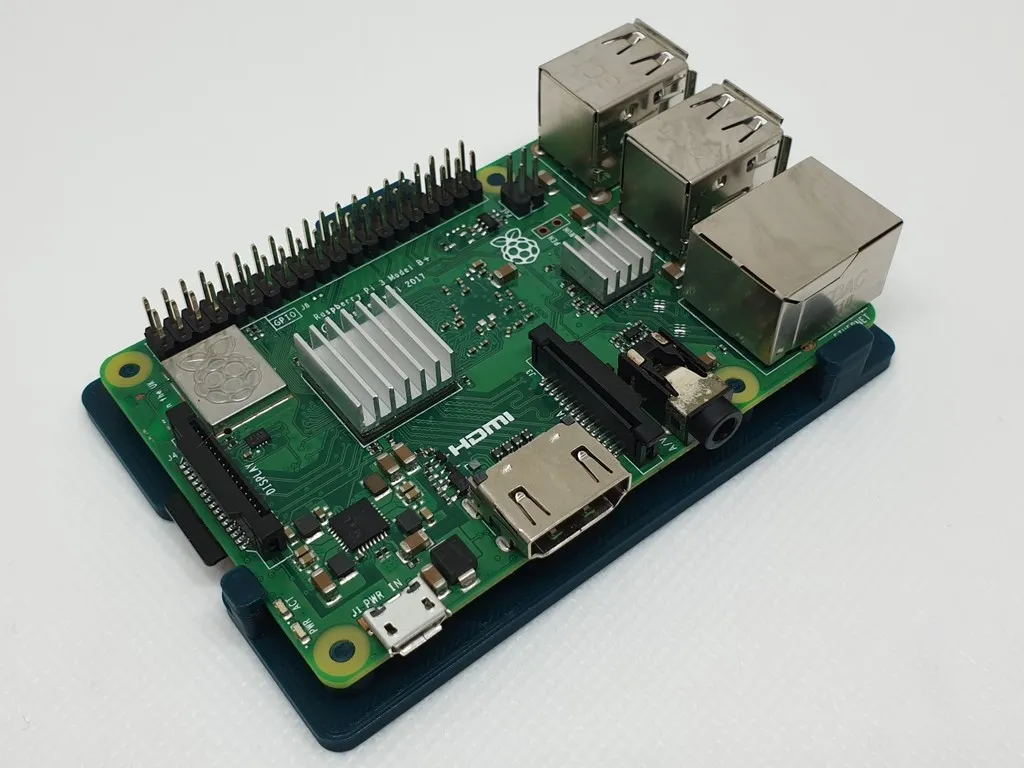 Giá đỡ tường mở cho Raspberry Pi 3B+, 4 và 5