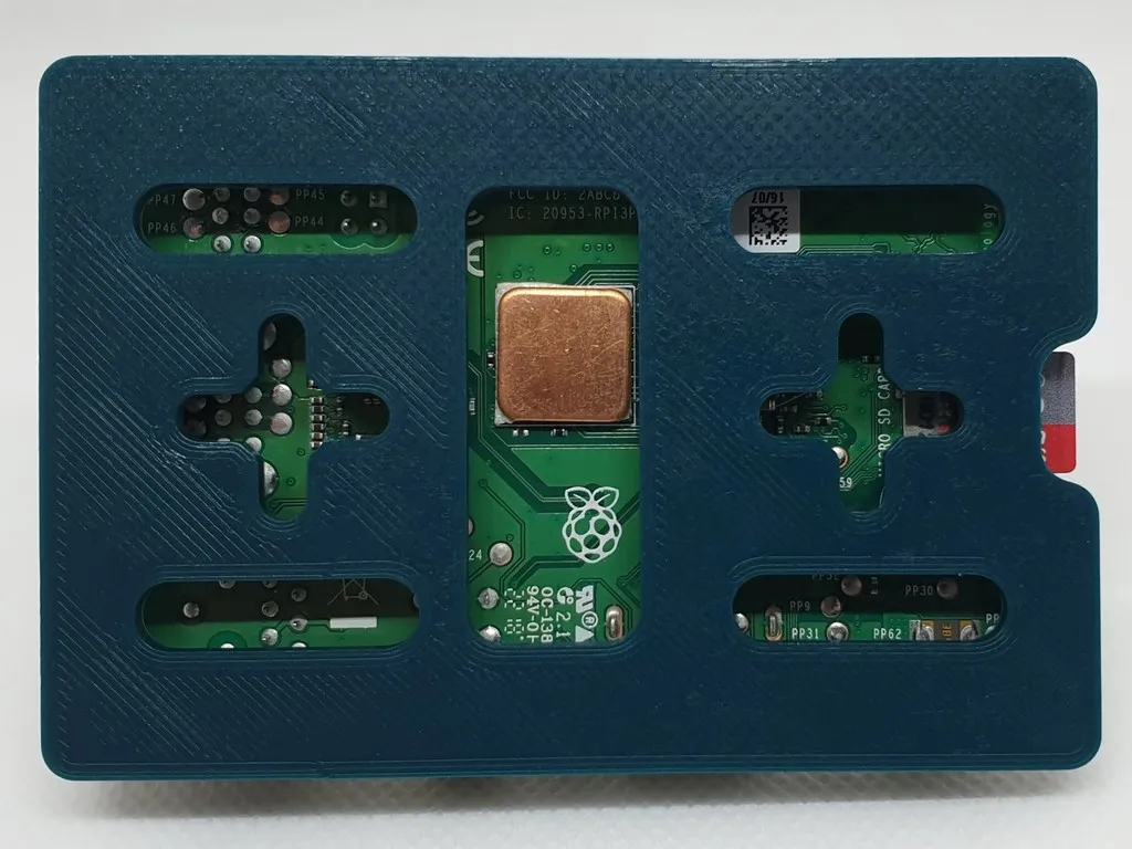 Giá đỡ tường mở cho Raspberry Pi 3B+, 4 và 5