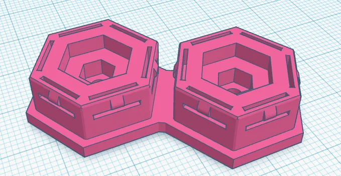 Kết nối tường tổ ong hai chân