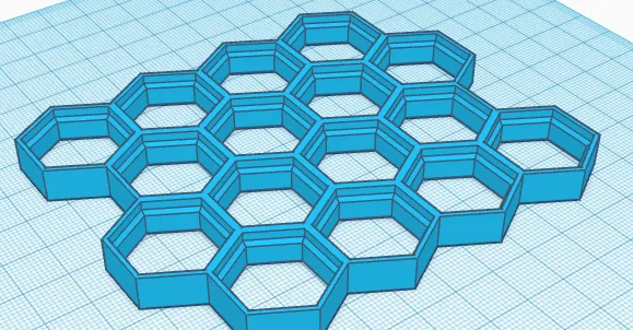 Tường tổ ong sáng tạo cho không gian lưu trữ