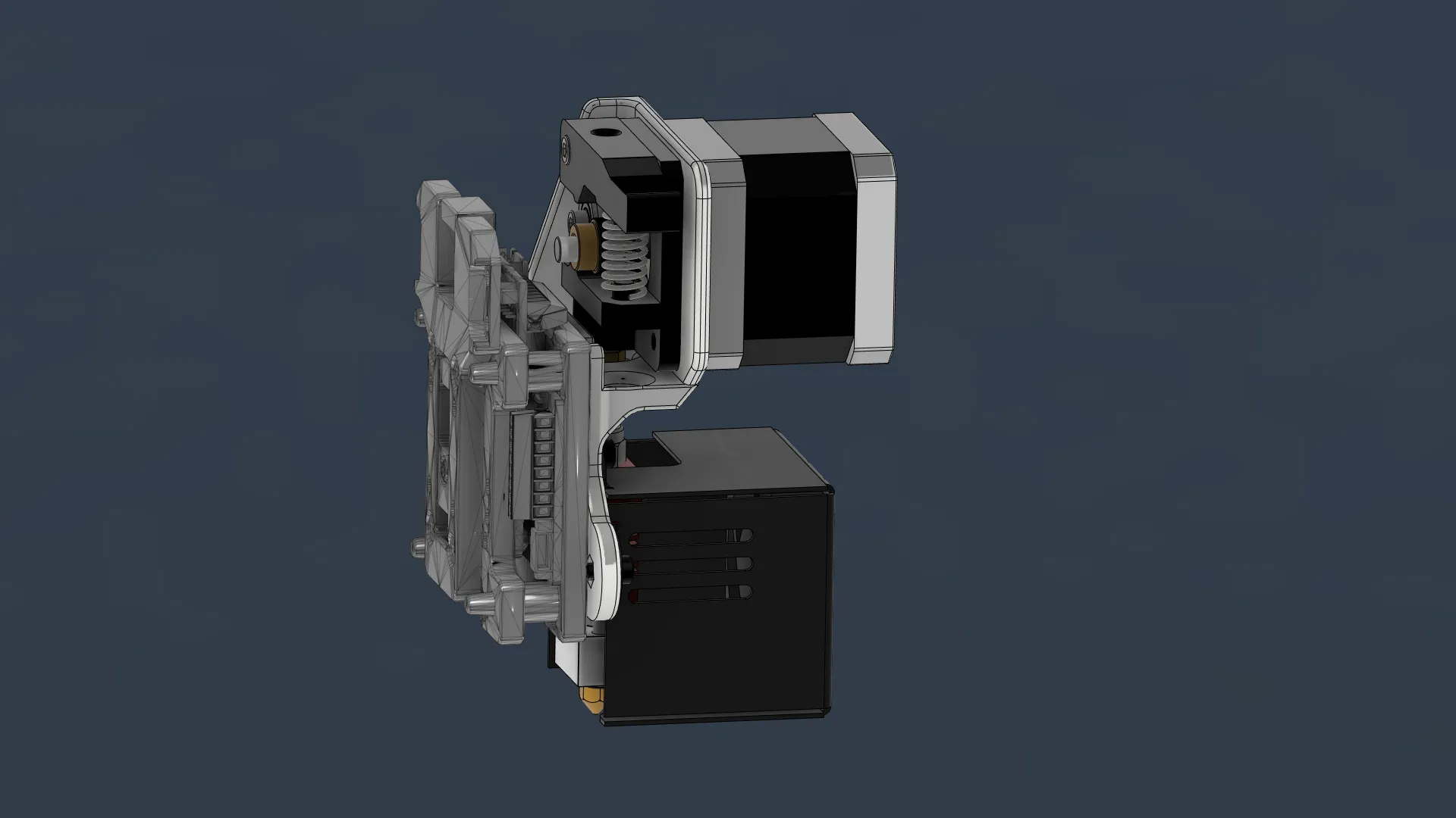 Bộ chuyển đổi Direct Drive cho BIQU HERMIT CRAB và đầu nóng Creal...