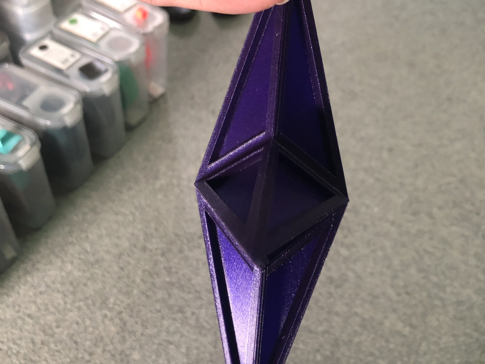 Ngôi sao Giáng sinh 5 cạnh treo trang trí cây thông