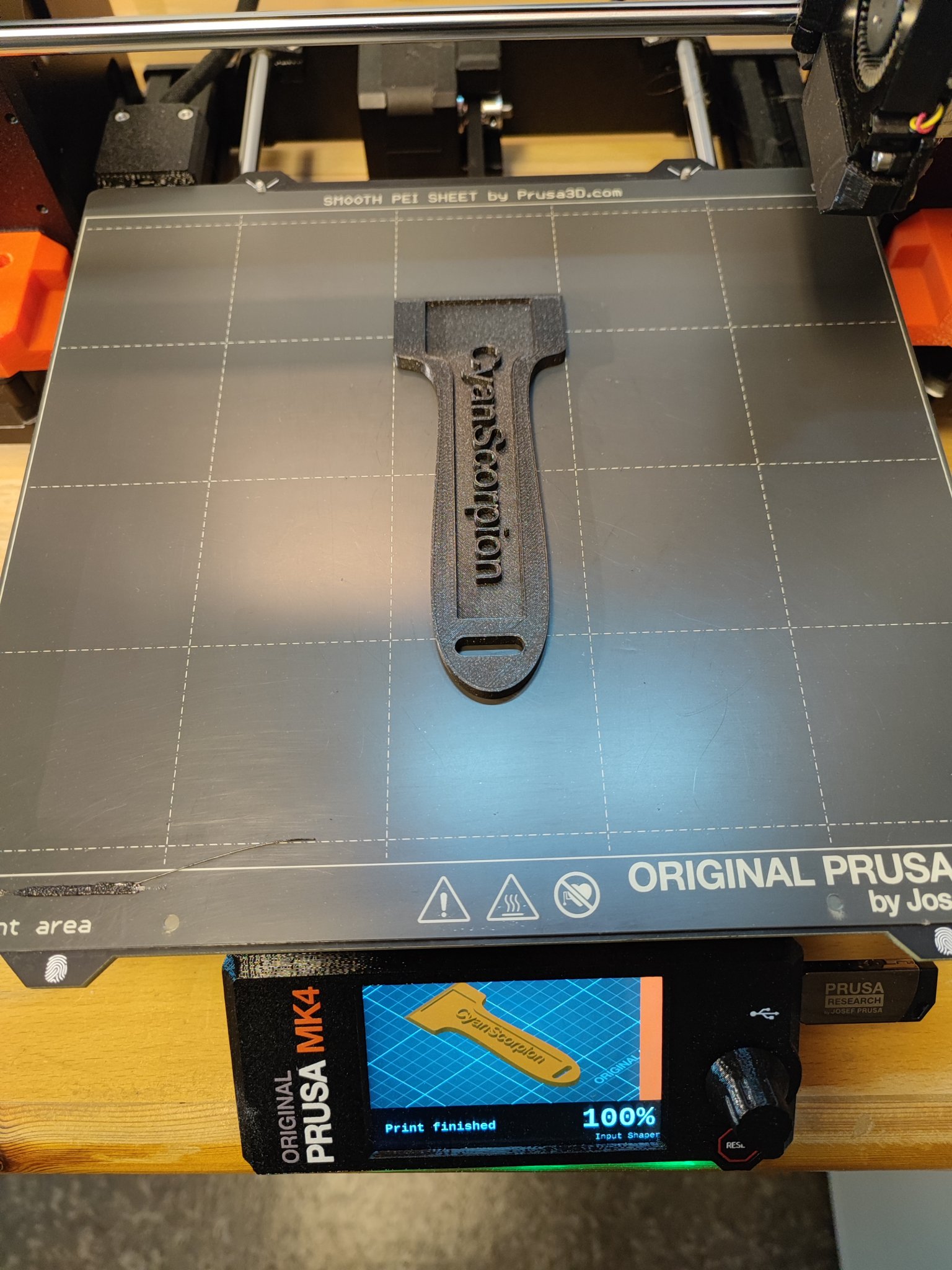 Xẻng nhựa cho việc lấy mô hình in từ bàn nhiệt