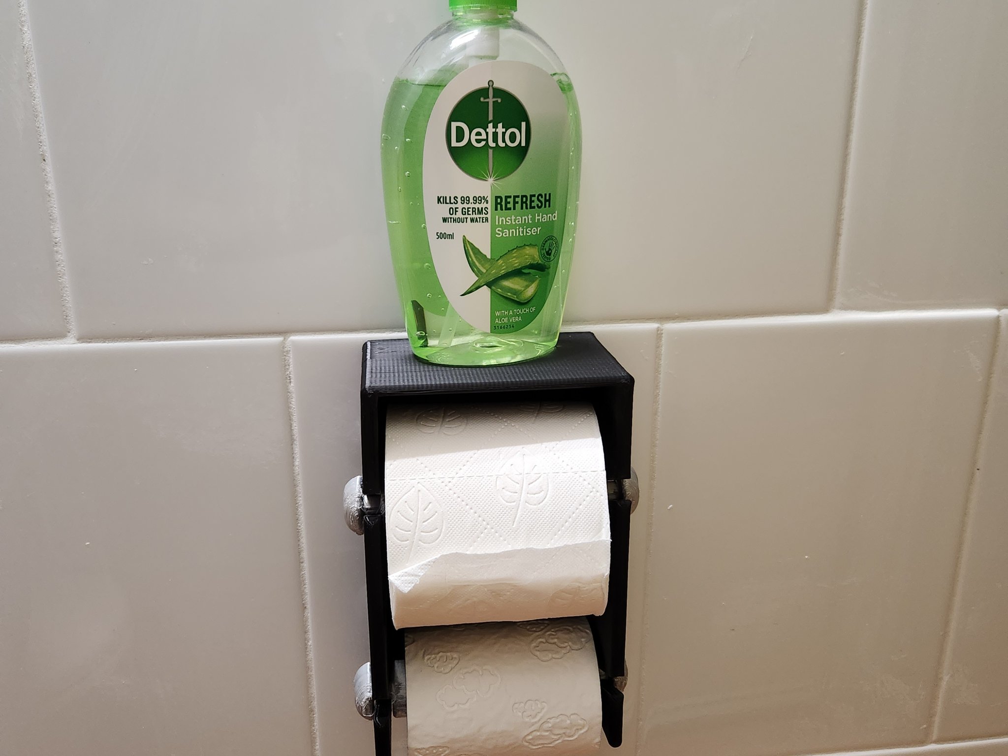 Giá đỡ cuộn giấy vệ sinh đôi cho nhà vệ sinh ngoài trời