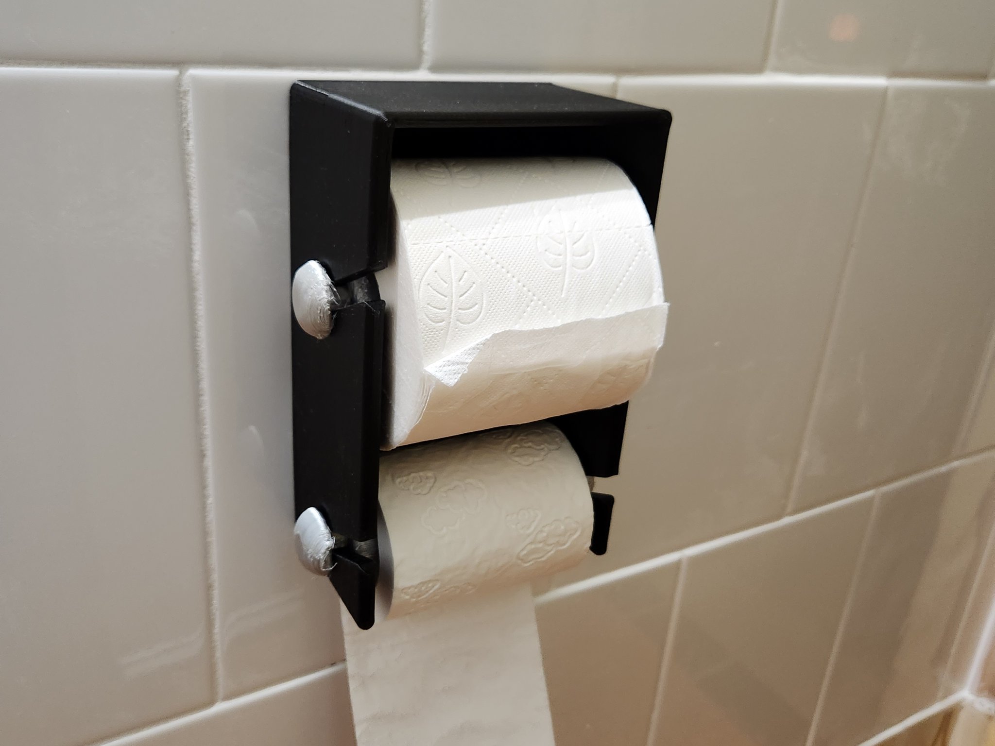 Giá đỡ cuộn giấy vệ sinh đôi cho nhà vệ sinh ngoài trời