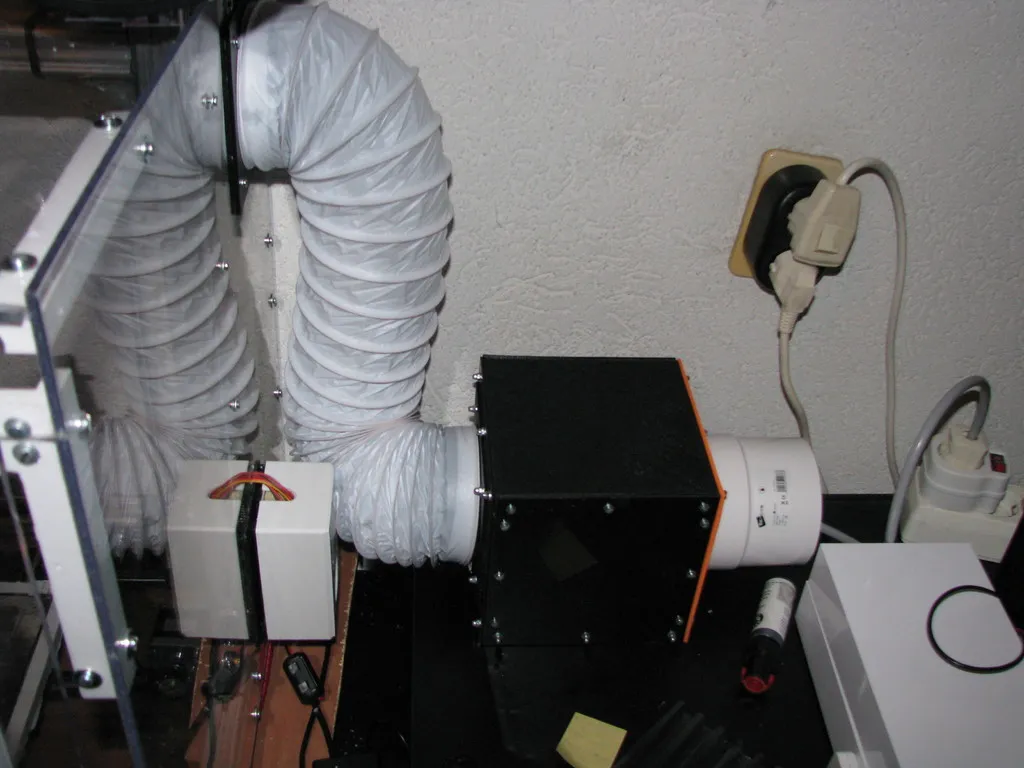 Bộ lọc khói cho máy in 3D với kết nối 3mm