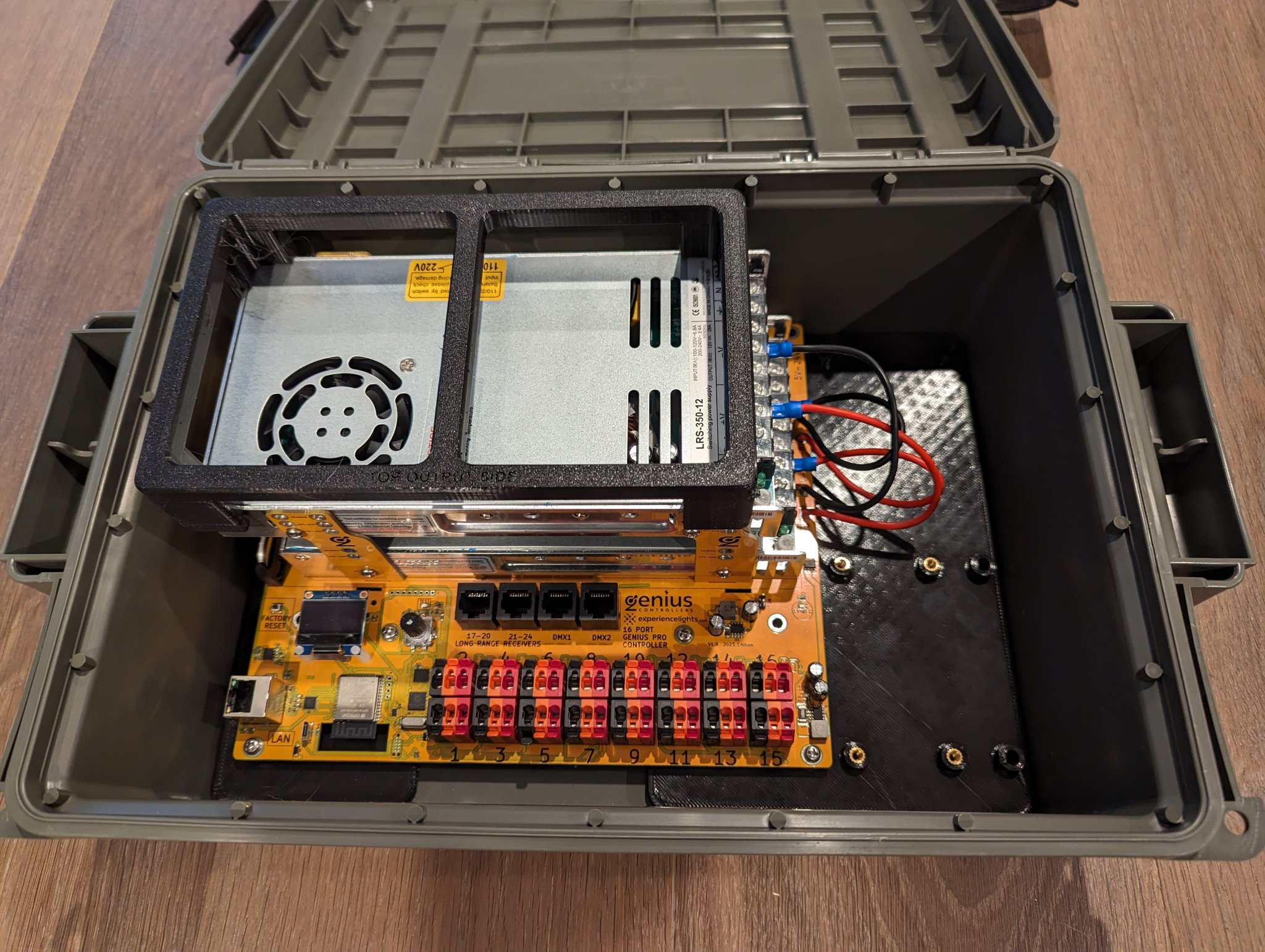 Hệ thống gắn hộp điều khiển và nhận tín hiệu Experience Li...