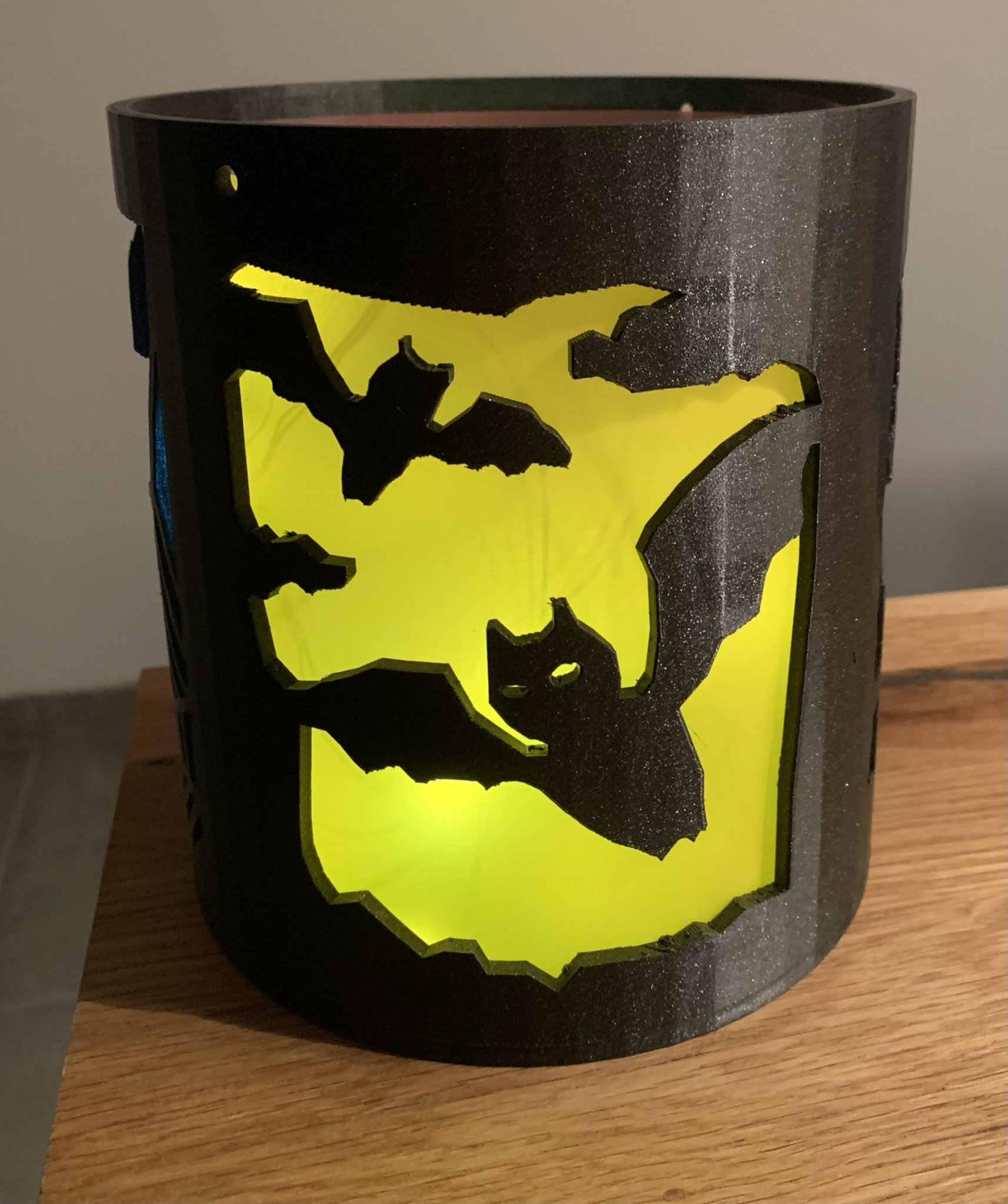 Đèn lồng Halloween cho đèn LED hoặc nến trà