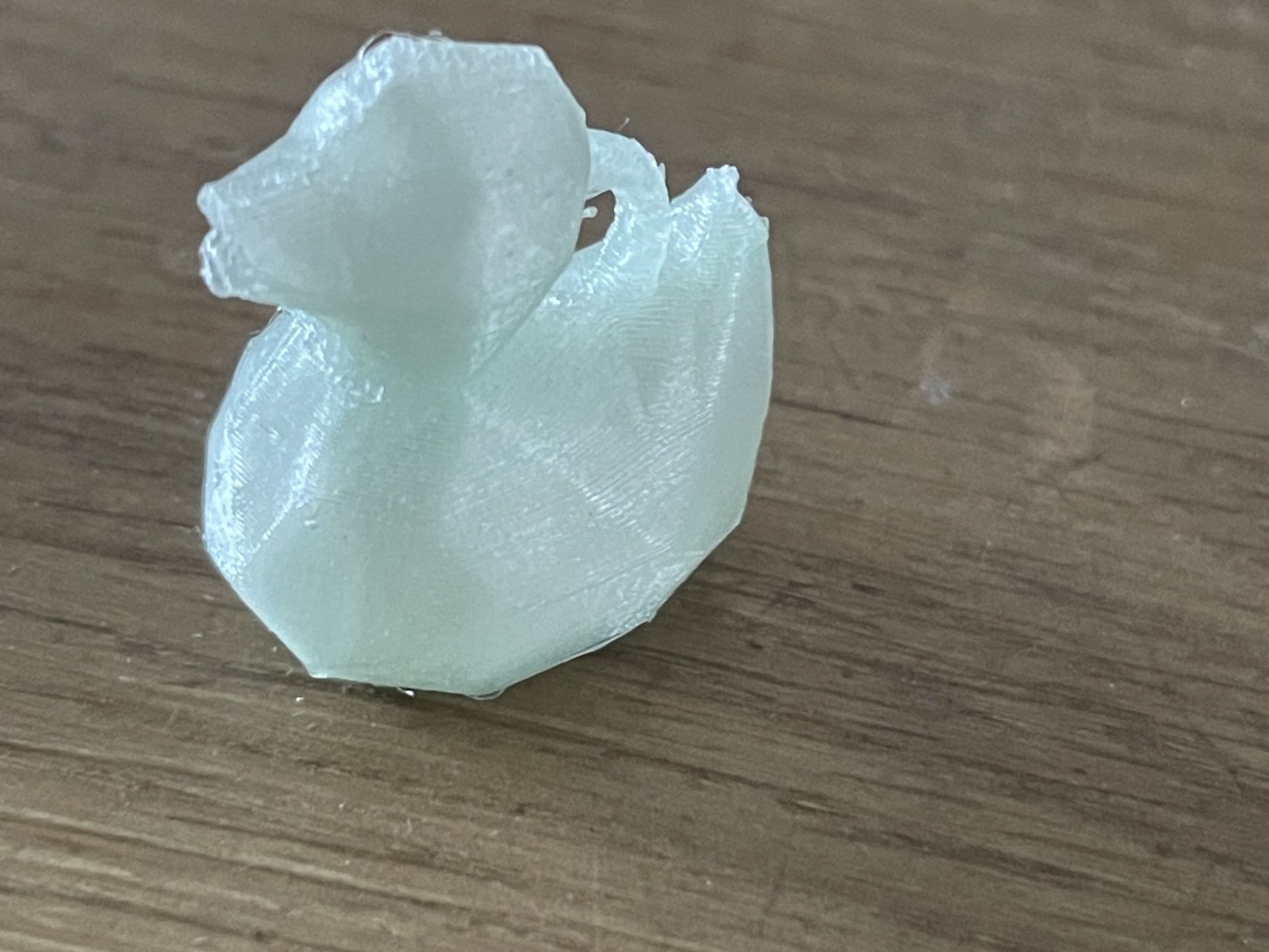 Móc khóa vịt dễ thương phong cách low poly